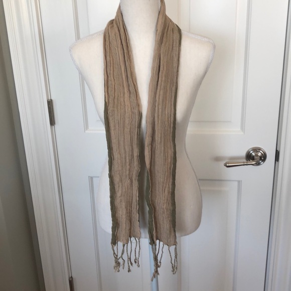 Scarf Olive and Khaki - Picture 3 of 3